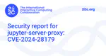 Security report for jupyter-server-proxy: CVE-2024-28179